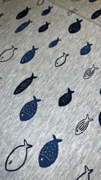 1m grijze tricot vissen, 120 cm of meer, Nieuw, Ophalen of Verzenden, Katoen