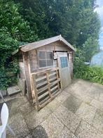 tuinhuisje, Tuinhuis, 2 ramen, Hout, Ophalen