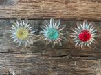 3 Swarovski bloemetjes, Ophalen, Zo goed als nieuw, Figuurtje