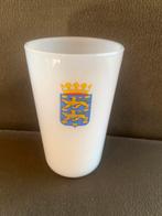 Set van 13 Provincie melkglas drinkglazen 11cm hoog, Verzamelen, Glas en Borrelglaasjes, Ophalen of Verzenden, Zo goed als nieuw