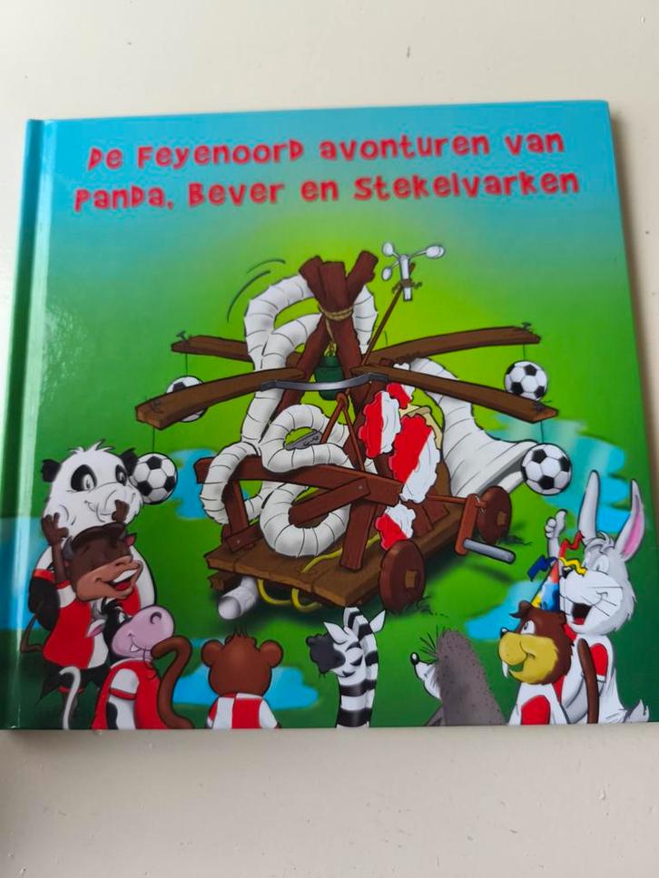 De Feyenoord avonturen van Panda, Bever en Stekelvarken, Boeken, Kinderboeken | Jeugd | onder 10 jaar, Ophalen of Verzenden