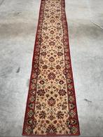 Vintage loper 50cm x 247cm kleed vloerkleed Perzisch wollen, 200 cm of meer, 50 tot 100 cm, Rood, Gebruikt