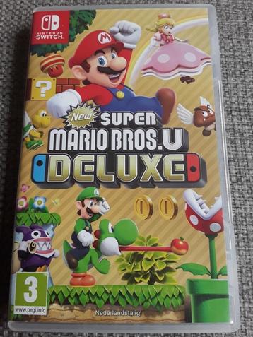 Nintendo Switch Game New Super Mario Bros. U Deluxe  beschikbaar voor biedingen
