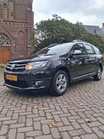 Dacia Logan 0.9 66KW TCE MCV 2015 Zwart, Voorwielaandrijving, 898 cc, Stof, 40 €/maand