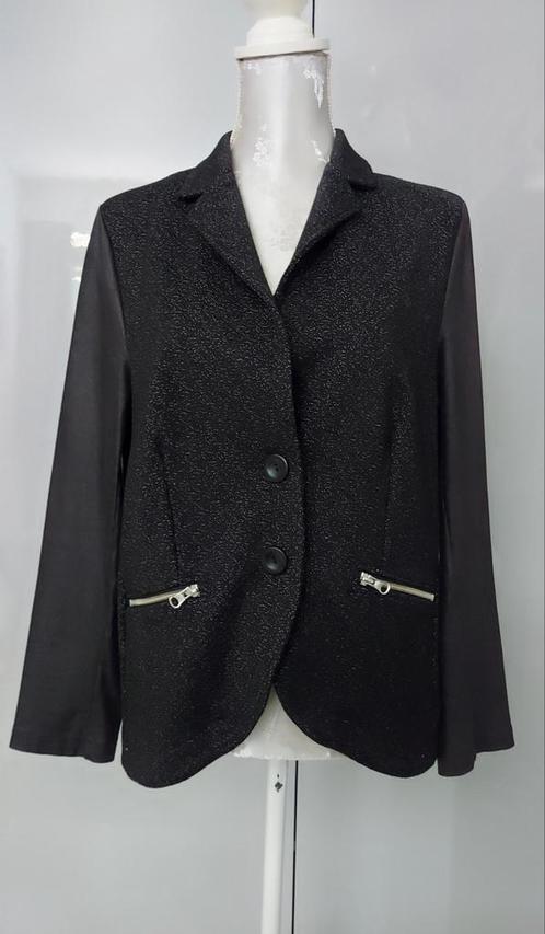 Zwart met goudkleurige blazer van CREME DE LA CREME MAAT XL, Kleding | Dames, Jasjes, Kostuums en Pakken, Zo goed als nieuw, Jasje