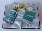 VINTAGE geschenkdoos Valdelis eau de cologne en zeep  50/60, Verzenden, Zo goed als nieuw, Parfumfles, Gevuld
