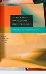 Evidence based practice voor verpleegkundigen, Boeken, Studieboeken en Cursussen, Ophalen of Verzenden, Zo goed als nieuw