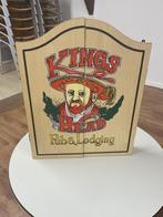 Dartbord Kings head, Ophalen, Gebruikt, Dartbord