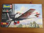 Junkers F.13 (Revell 1/72), 1:72 tot 1:144, Revell, Nieuw, Ophalen of Verzenden
