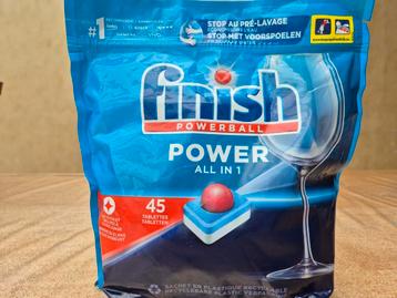 finish powerball all in one 45 tabletten  beschikbaar voor biedingen