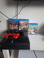 Playstation 4 met 3 spellen en 3 controllers, Spelcomputers en Games, Ophalen, Zo goed als nieuw, Met 2 controllers, Original