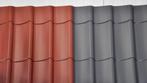 Dakpanplaten/dakpanprofielplaten, kleur rood zwart en grijs, Nieuw, Overige materialen, Grijs, Ophalen