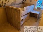 nieuw leuke stevige halfhoogslaper steigerhout, Ophalen of Verzenden, Nieuw, Halfhoogslaper