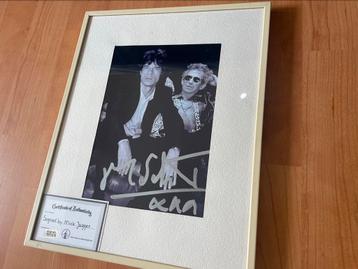 Gesigneerde Foto Mick Jagger & Keith Richards beschikbaar voor biedingen