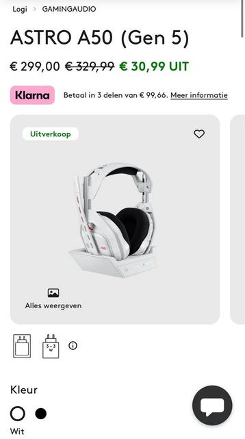 ASTRO A50 (GEN 5) [Nieuw] beschikbaar voor biedingen