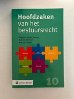 Hoofdzaken van het bestuursrecht 10e druk, Ophalen of Verzenden, F.C.M.A. Michiels, Alpha, WO