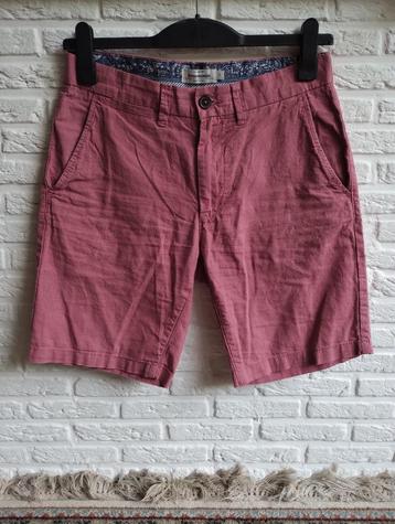 Linen blend roze broek (maat S) beschikbaar voor biedingen