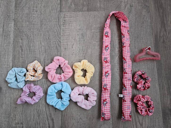 7 scrunchies Hema en heatless curls my Melody, Kinderen en Baby's, Kindermode-accessoires, Nieuw, Ophalen of Verzenden