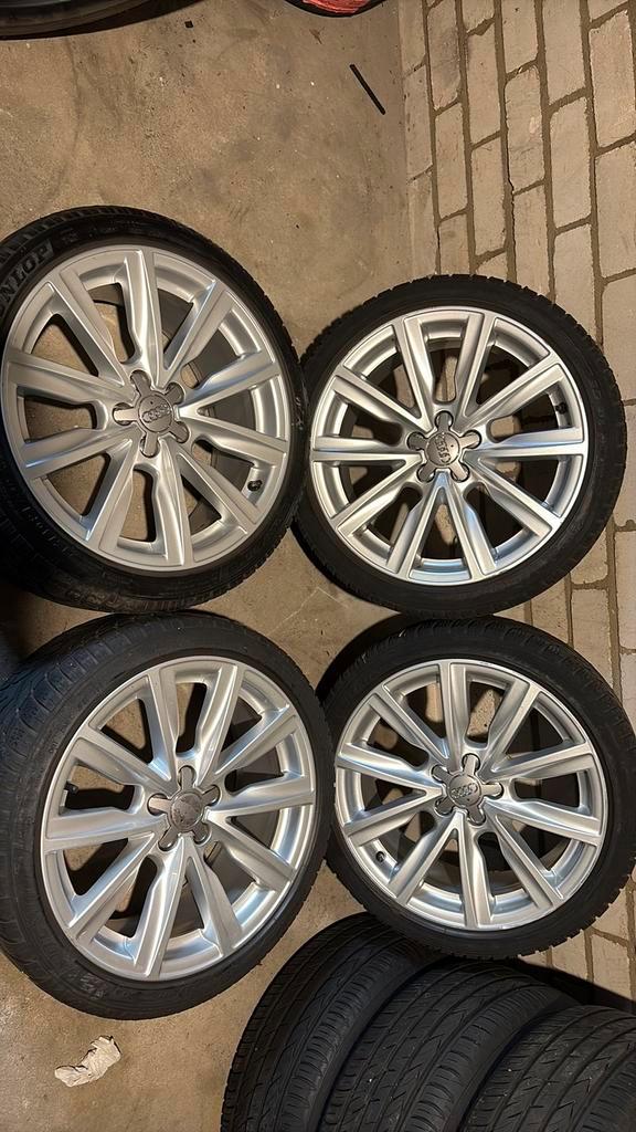 Audi a1 Velgen S-Line 215 40 17 Origineel winterbanden, Auto-onderdelen, Banden en Velgen, Banden en Velgen, Winterbanden, 17 inch