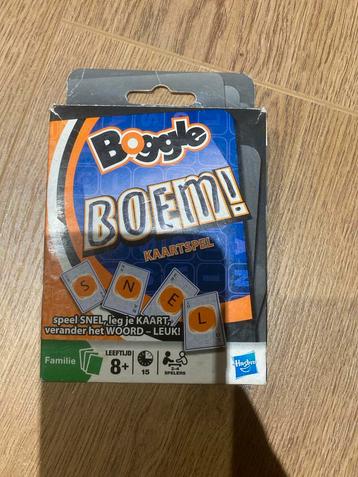 Boggle BOEM! Kaartspel beschikbaar voor biedingen