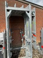 12x Stelraam STAAL 0,73  2,00 m (Passend op Layher Blitz), Doe-het-zelf en Verbouw, Steigers, Ophalen, Gebruikt, Gevelsteiger