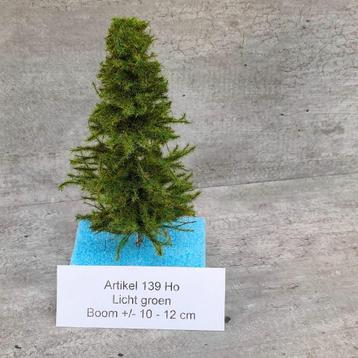 modeltrein Ho - Scenery Art.139 Bomen 10 /12 cm Licht Groen beschikbaar voor biedingen