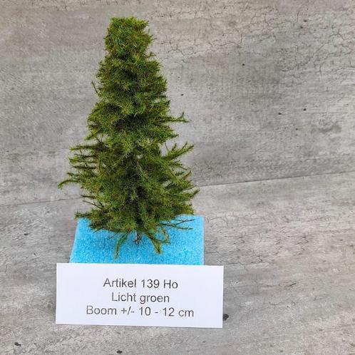 modeltrein Ho - Scenery Art.139 Bomen 10 /12 cm Licht Groen, Hobby en Vrije tijd, Modeltreinen | H0, Nieuw, Natuur, Gelijkstroom