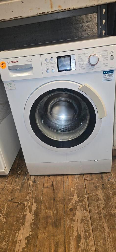 Zgan Bosch Logixx 9 Kg wasmachine met garantie, Witgoed en Apparatuur, Wasmachines, Zo goed als nieuw, 8 tot 10 kg, 85 tot 90 cm