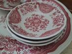 3 pudding schaaltjes Staffordshire Windsor rood p/st 3.95, Huis en Inrichting, Keuken | Servies, Heikant 21 Kaatsheuvel, Belle Vieille Brocante