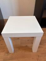 IKEA LACK wit tafeltje, Vierkant, 55 tot 75 cm, Zo goed als nieuw, Hout