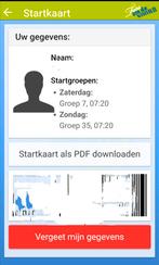 Startkaart Tocht om de Noord, Tickets en Kaartjes, Eén persoon