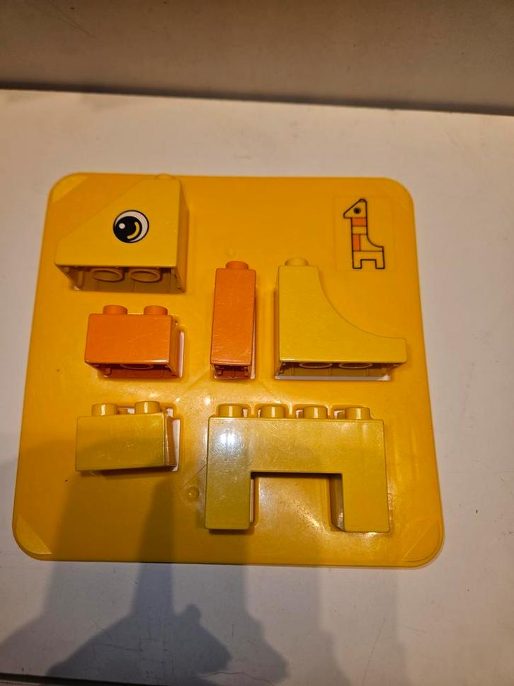 Vintage Lego Duplo- puzzel Giraffe Set, Kinderen en Baby's, Speelgoed | Duplo en Lego, Gebruikt, Duplo, Complete set, Ophalen of Verzenden