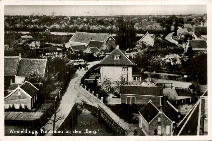 Wemeldinge- Panorama, Verzamelen, Ansichtkaarten | Nederland, Gelopen, Zeeland, Voor 1920, Ophalen of Verzenden