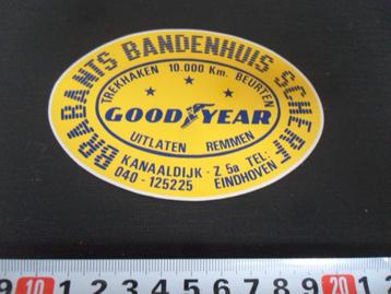 sticker EHV Brabants Bandenhuis SCHERF GOOD YEAR kanaaldijk  beschikbaar voor biedingen
