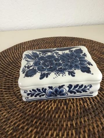 Royal Distel SCR tafeldoos, lepeldoosje 12x9 cm gemerkt beschikbaar voor biedingen