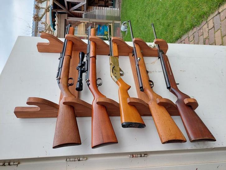 Geweer rek voor 6 geweren, Sport en Fitness, Schietsport-accessoires, Ophalen of Verzenden