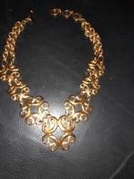 Yves Saint Laurent collier(echte), made in France, verguld, Overige materialen, Verstelbaar, Ophalen of Verzenden, Zo goed als nieuw