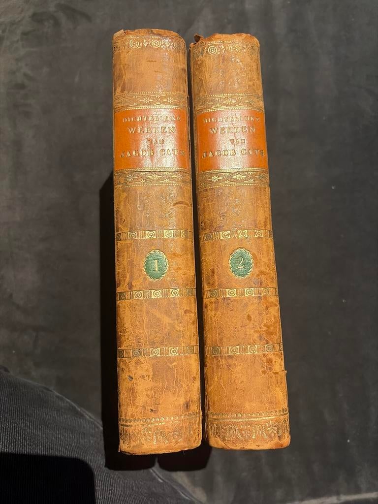 Jacob Cats - Dichterlijke Werken (1828), Antiek en Kunst, Antiek | Boeken en Bijbels, Ophalen of Verzenden