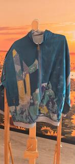 Vintage orgineel australian dubbelzijdig jasje maat 52, Ophalen of Verzenden, Maat 52/54 (L), Blauw