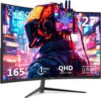 165hz Gaming Monitor Gebogen 27'' 2K QHD, Computers en Software, Monitoren, IPS, Curved, Nieuw, Minder dan 1 ms