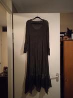 Lange legergroene jurk met punten xl, Kleding | Dames, Overige typen, Thombiq, Maat 46/48 (XL) of groter, Ophalen of Verzenden