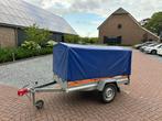 Blauwe huif aanhanger | Zeer netjes, Ophalen, Zo goed als nieuw