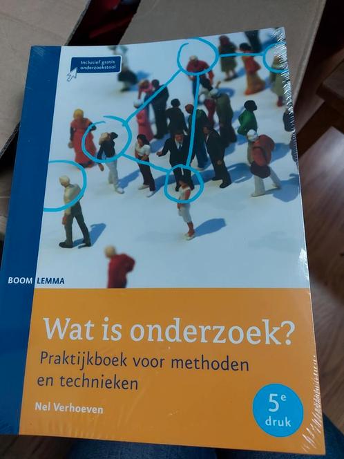 Nel Verhoeven - Wat is onderzoek?, Boeken, Wetenschap, Zo goed als nieuw, Ophalen of Verzenden
