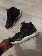 Air Jordan 11 Retro 72-10 Maat 44,5, Ophalen of Verzenden, Gedragen, Zwart, Sneakers of Gympen