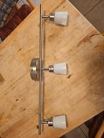 Ikea Basisk plafondlamp incl 3 Lampen, Ophalen, Metaal of Aluminium, Zo goed als nieuw, Modern
