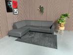 GRATIS LEVERING Hoekbank Donkergrijs 275x210 REFURBISHED, 250 tot 300 cm, Hoekbank, Ophalen of Verzenden, Zo goed als nieuw