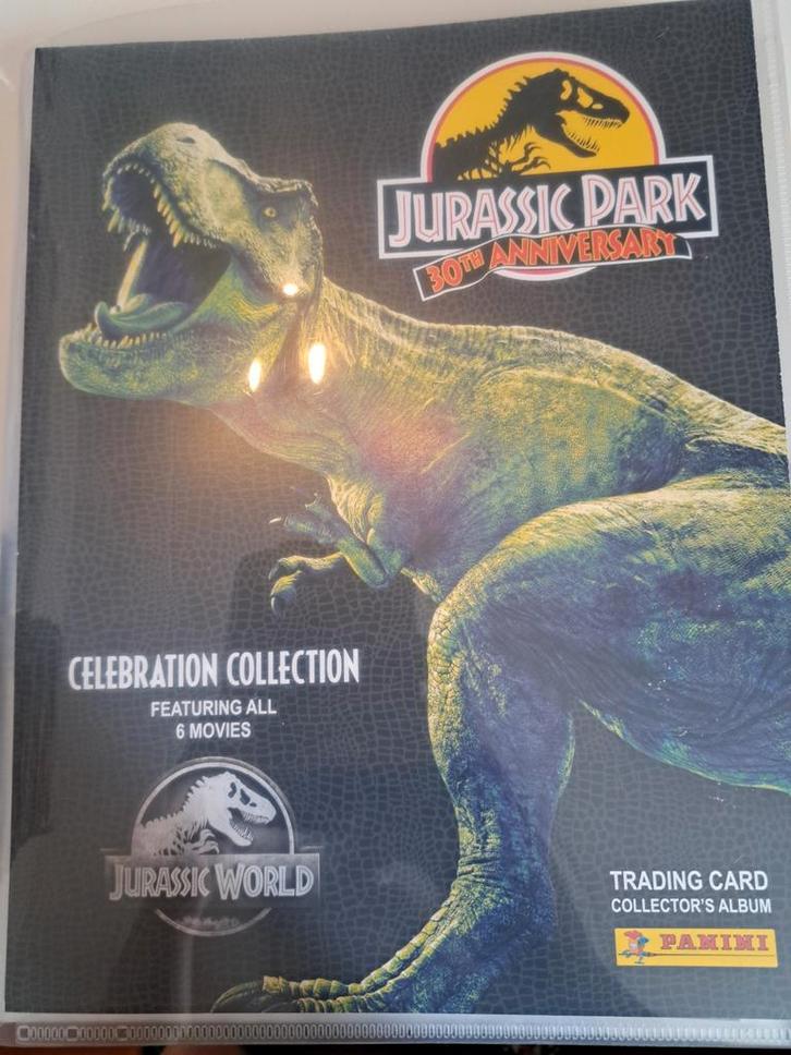 Jurassic park 30th anniversary panini kaarten, Hobby en Vrije tijd, Stickers en Plaatjes, Nieuw, Meerdere plaatjes, Ophalen of Verzenden
