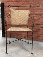 Vintage stoel met metalen frames, Ophalen of Verzenden