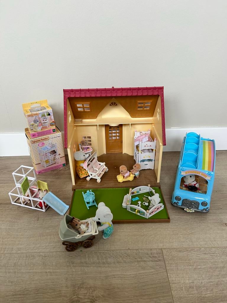 Sylvanian Families Crèche - Zo Goed Als Nieuw!, Ophalen of Verzenden, Zo goed als nieuw, Overige typen