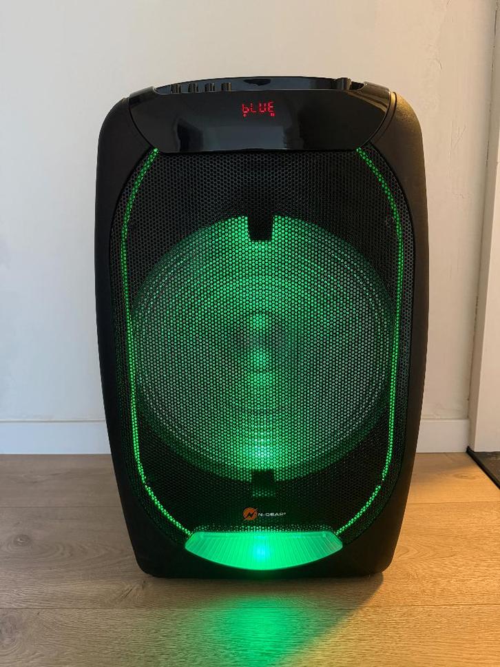 N-Gear Flash speaker met 2 microfoons, Audio, Tv en Foto, Luidsprekers, Overige typen, 120 watt of meer, Overige merken, Ophalen